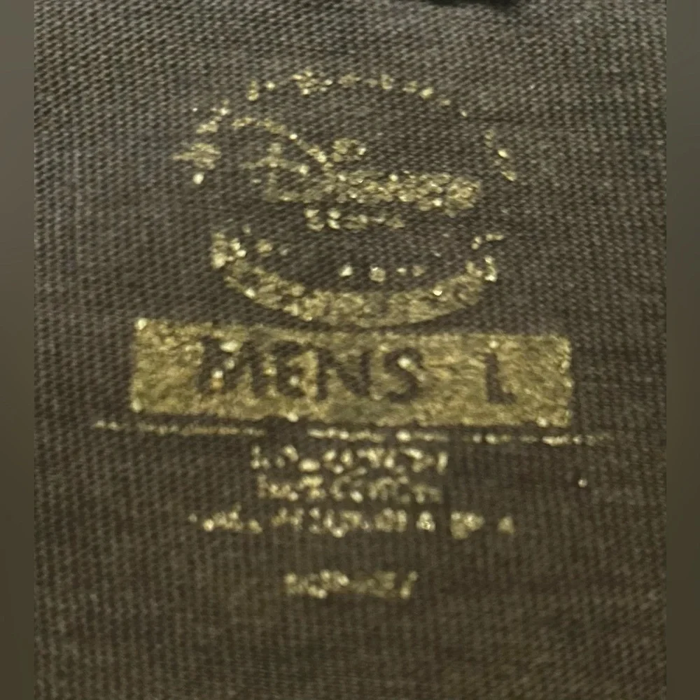 Vintage Disney Mickey Mouse Men’s T-Shirt Size (L) Large Navy - Picture 4 of 4